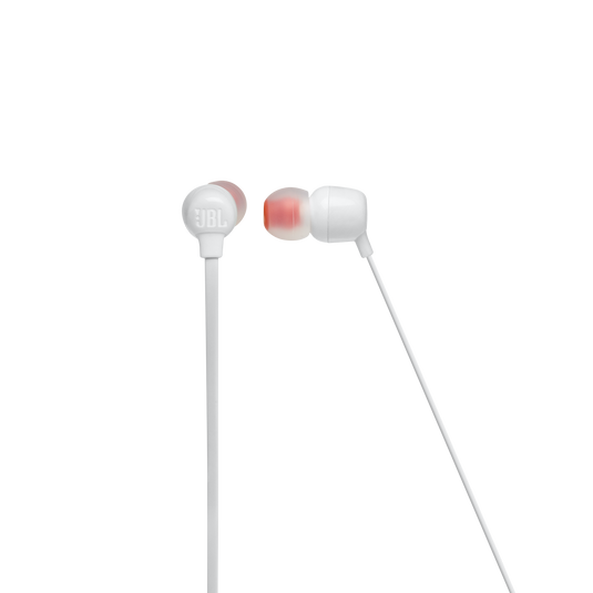 JBL Tune 115BT - White - Wireless In-Ear headphones - Front image number null